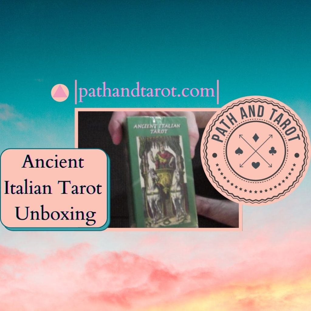 Ancient Italian Tarot Unboxing